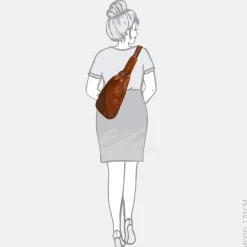 Crossbody Tassen^Bear Design Daley rugzak cognac