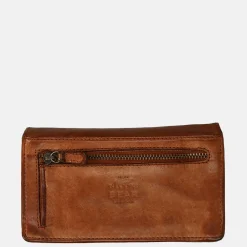Dames Portemonnees^Bear Design Emma portemonnee cognac