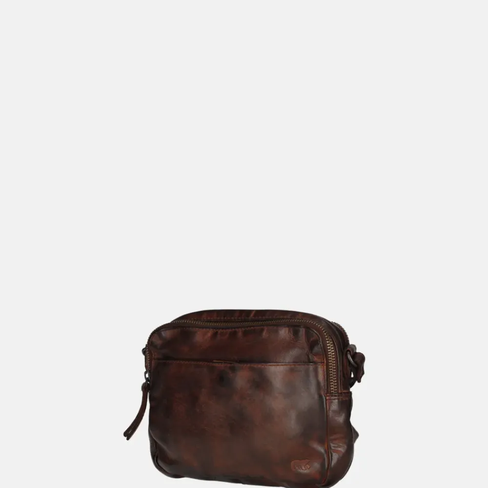 Crossbody Tassen^Bear Design Erem crossbody tas bordeaux