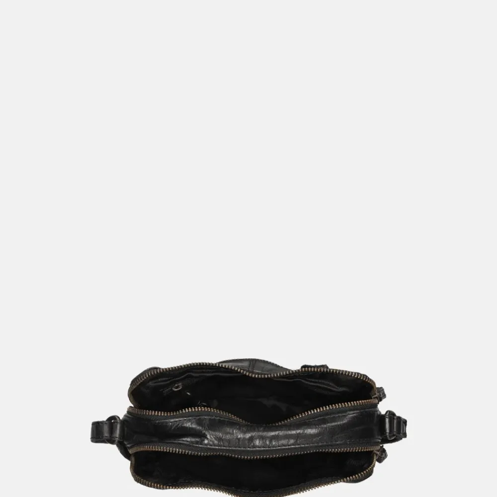 Crossbody Tassen^Bear Design Erem crossbody tas black