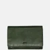 Dames Portemonnees^Bear Design Flappie portemonnee olive