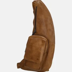 Crossbody Tassen^Bear Design Han crossbody tas cognac