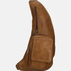 Crossbody Tassen^Bear Design Han crossbody tas cognac