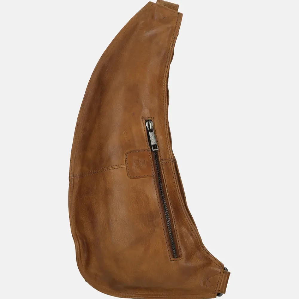 Crossbody Tassen^Bear Design Han crossbody tas cognac