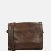 Crossbody Tassen^Bear Design Hanna crossbody tas met overslag brown