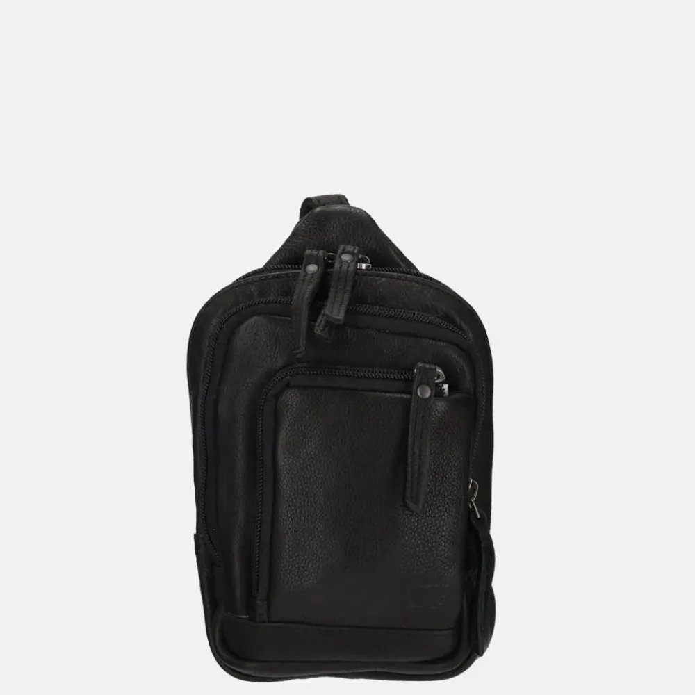Crossbody Tassen^Bear Design Katinka crossbody tas black