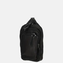 Crossbody Tassen^Bear Design Katinka crossbody tas black