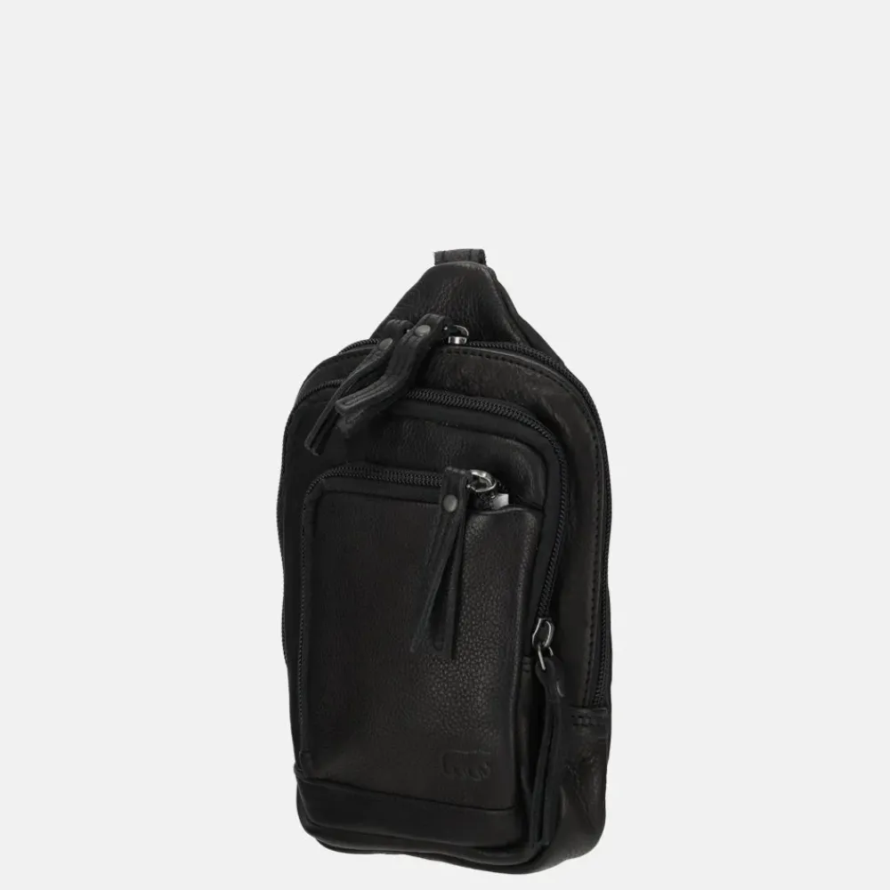 Crossbody Tassen^Bear Design Katinka crossbody tas black