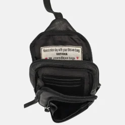 Crossbody Tassen^Bear Design Katinka crossbody tas black