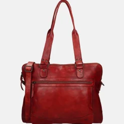 Shoppers^Bear Design Lia shopper red