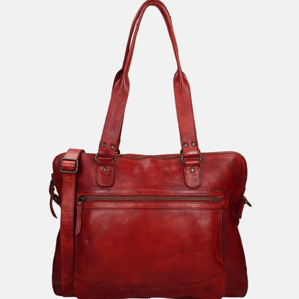Shoppers^Bear Design Lia shopper red