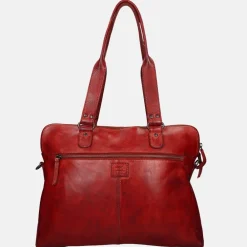 Shoppers^Bear Design Lia shopper red