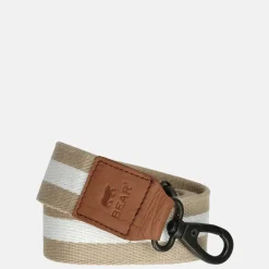 Schouderbanden^Bear Design losse schouderband white beige