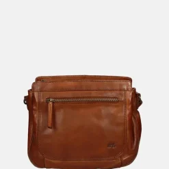 Crossbody Tassen^Bear Design Miley crossbody tas cognac