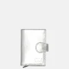 Pasjeshouders | Heren Portemonnees^Bear Design pasjeshouder zilver