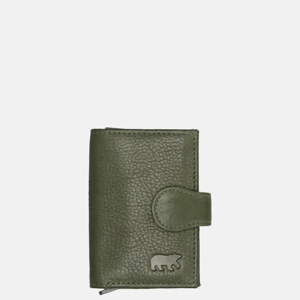 Pasjeshouders | Heren Portemonnees^Bear Design pasjeshouder green