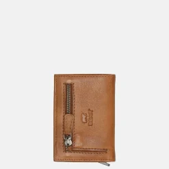 Pasjeshouders | Heren Portemonnees^Bear Design pasjeshouder cognac
