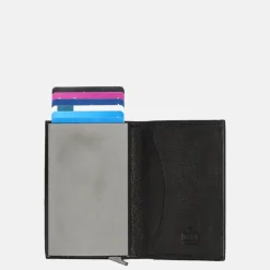 Pasjeshouders | Heren Portemonnees^Bear Design pasjeshouder zwart