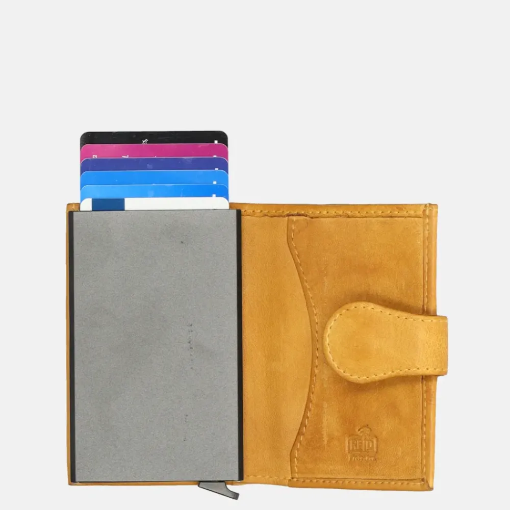 Pasjeshouders | Heren Portemonnees^Bear Design pasjeshouder yellow