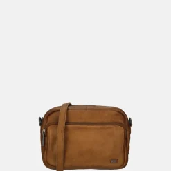Crossbody Tassen^Bear Design Peggy crossbody tas cognac
