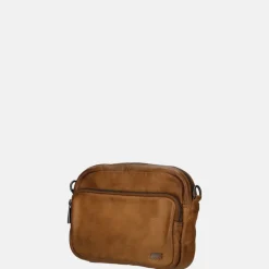 Crossbody Tassen^Bear Design Peggy crossbody tas cognac