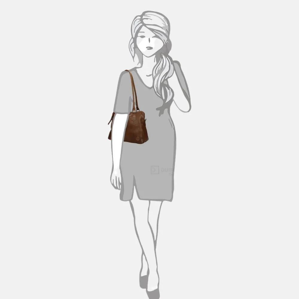 Shoppers^Bear Design Petra schoudertas cognac