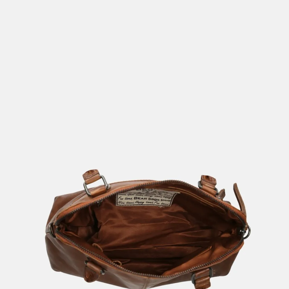Shoppers^Bear Design Petra schoudertas cognac