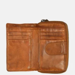 Dames Portemonnees^Bear Design portemonnee cognac