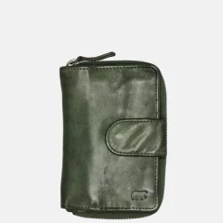 Dames Portemonnees^Bear Design portemonnee groen