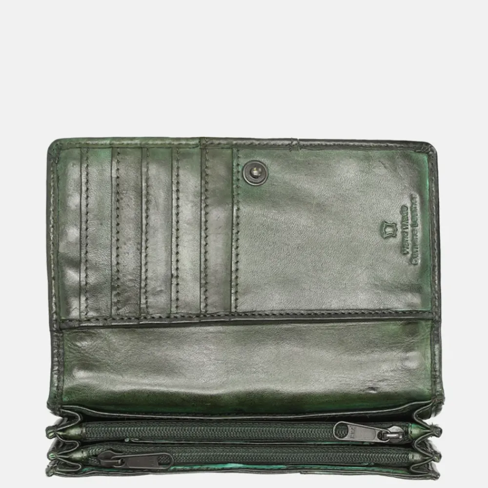 Dames Portemonnees^Bear Design portemonnee green