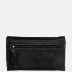 Dames Portemonnees^Bear Design portemonnee M zwart