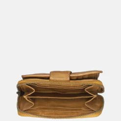 Dames Portemonnees^Bear Design portemonnee oker