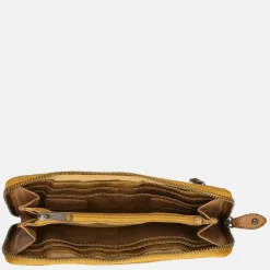 Dames Portemonnees^Bear Design portemonnee yellow