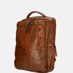 Laptop Rugzakken^Bear Design rugzak 15 inch cognac