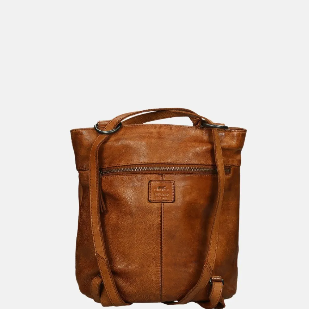 Shoppers^Bear Design Sandy shopper/rugzak cognac