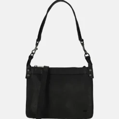 Schoudertassen^Bear Design schoudertas black