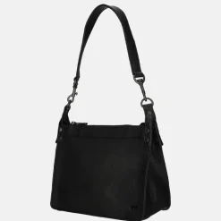 Schoudertassen^Bear Design schoudertas black
