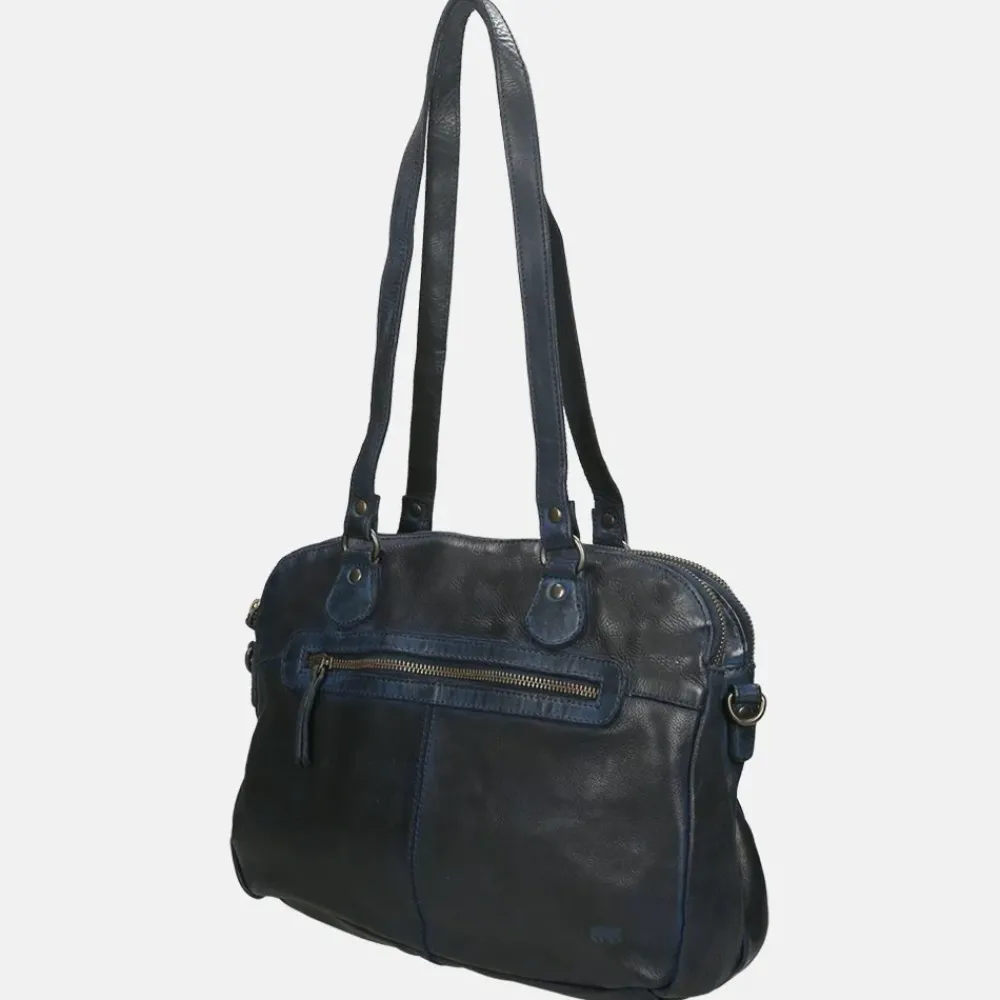Schoudertassen^Bear Design schoudertas blauw