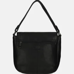 Schoudertassen^Bear Design schoudertas black