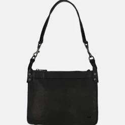 Schoudertassen^Bear Design schoudertas black