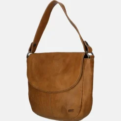 Schoudertassen^Bear Design schoudertas cognac