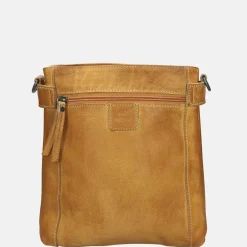 Schoudertassen^Bear Design schoudertas yellow