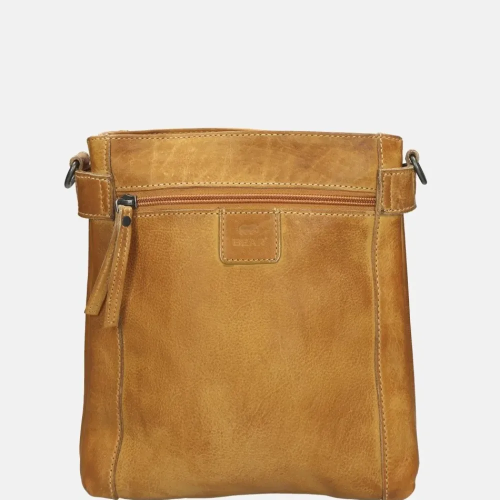 Schoudertassen^Bear Design schoudertas yellow