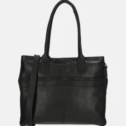 Dames Laptoptassen^Bear Design shopper 15 inch zwart