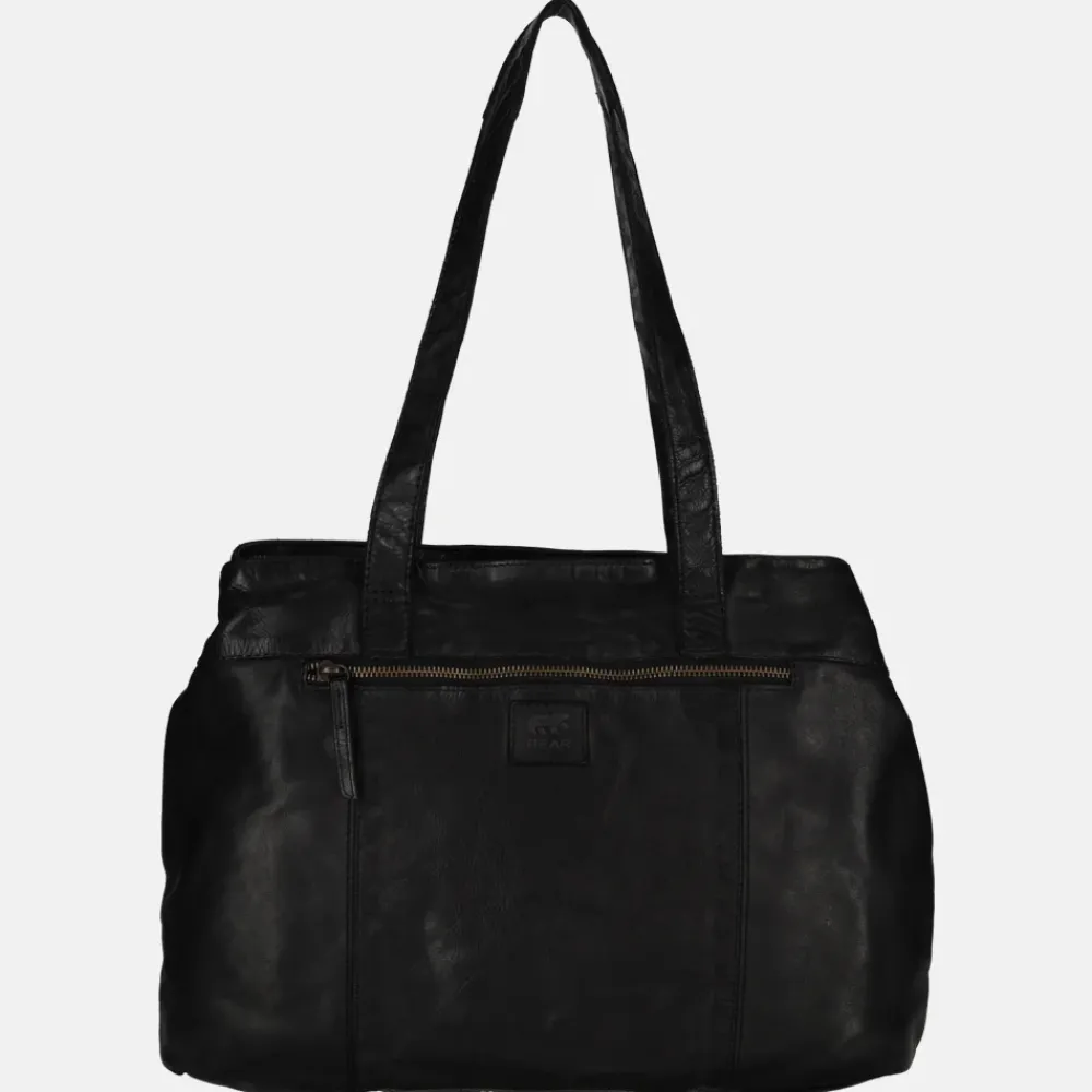 Shoppers^Bear Design shopper L black