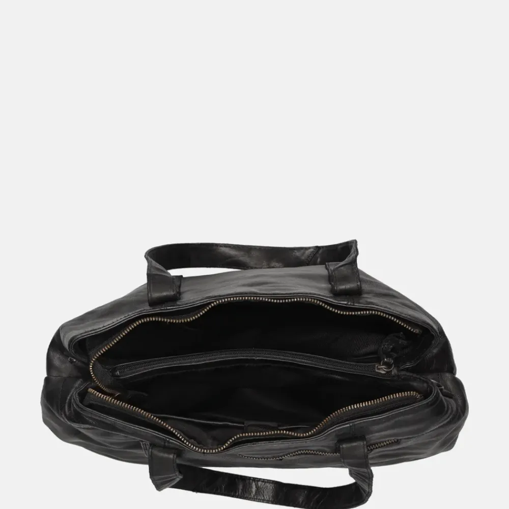 Shoppers^Bear Design shopper L black