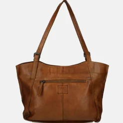 Shoppers^Bear Design shopper M cognac