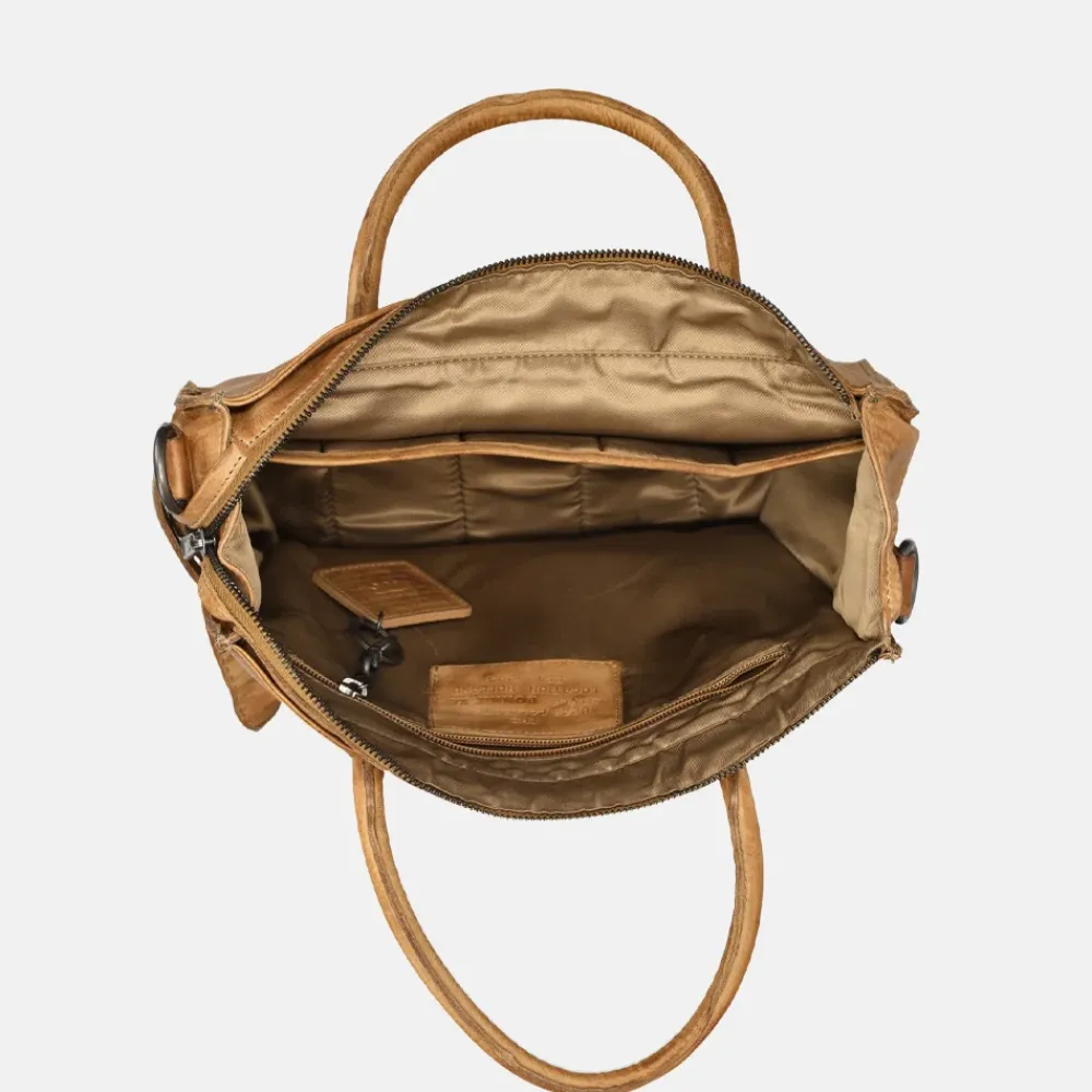 Dames Laptoptassen^Bear Design shopper taupe