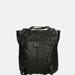 Shoppers^Bear Design shopper/rugzak zwart