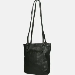 Shoppers^Bear Design shopper/rugzak zwart